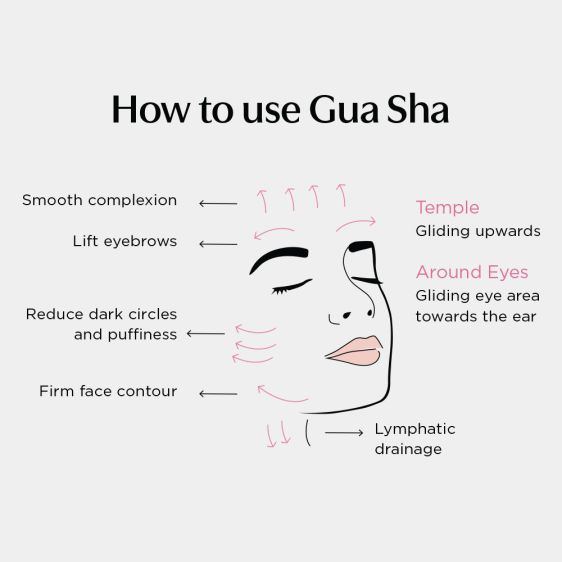 Relaxing facial massage tool