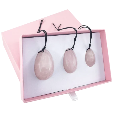 Yoni Eggs quartz-rose