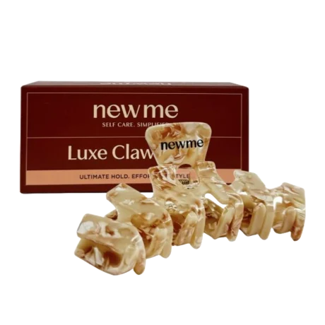 New Me Luxe Claw Clip - Macadamia-box