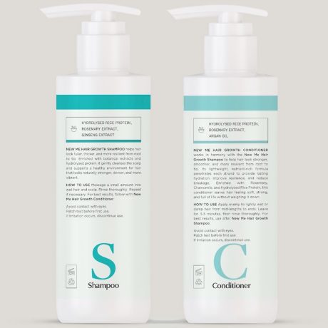 New Me Hair Growth Shampoo and Conditioner Duo