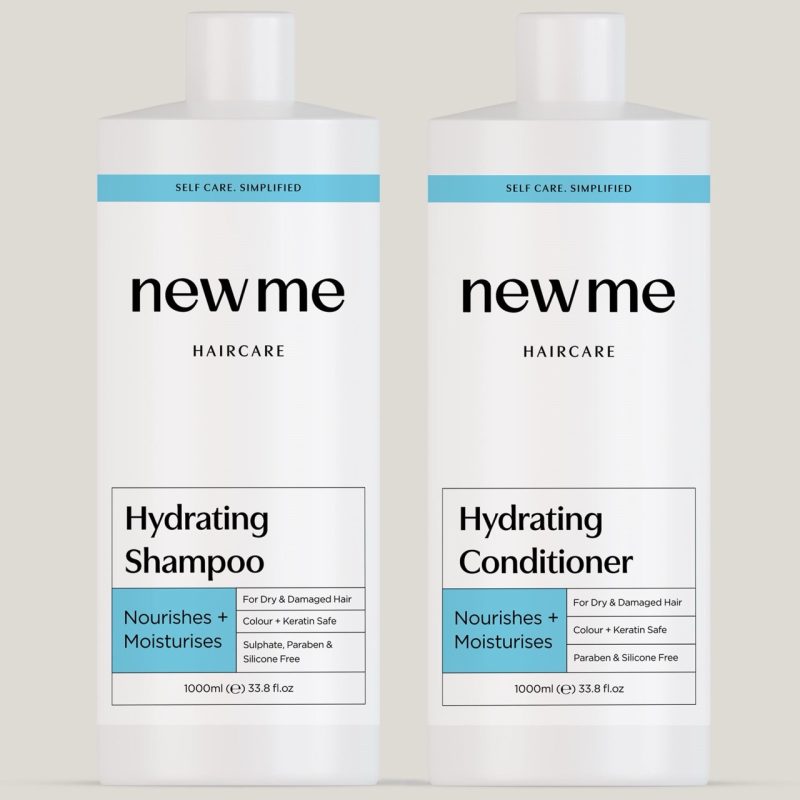 New Me Hydrating Shampoo and Conditioner Duo-1000ml