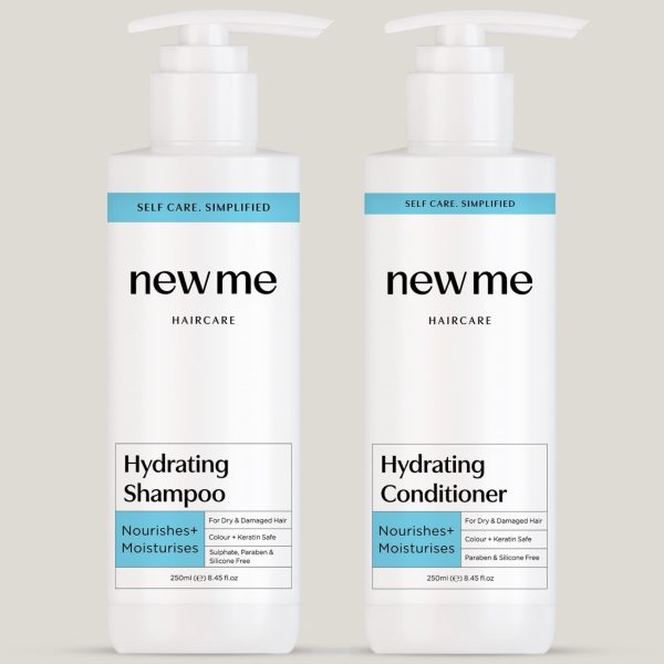 New Me Hydrating Shampoo and Conditioner Duo-250ml