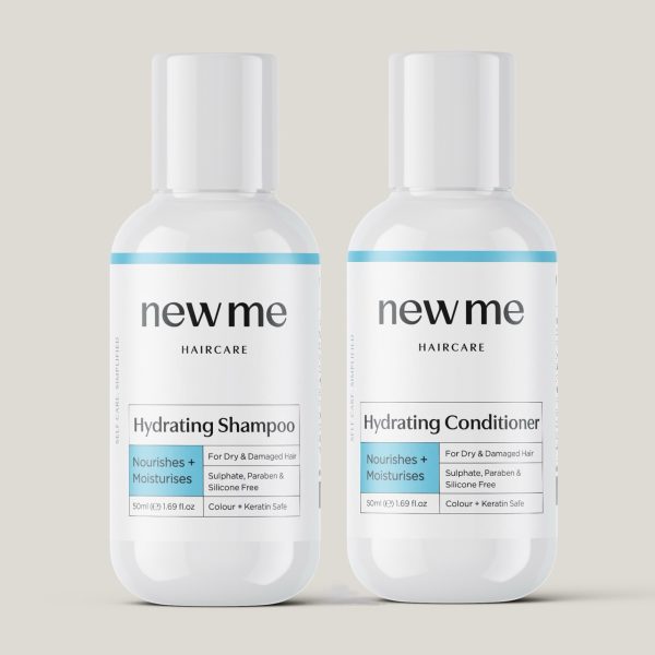 New Me Hydrating Shampoo and Conditioner Duo-50ml