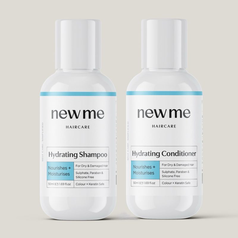 New Me Hydrating Shampoo and Conditioner Duo-50ml