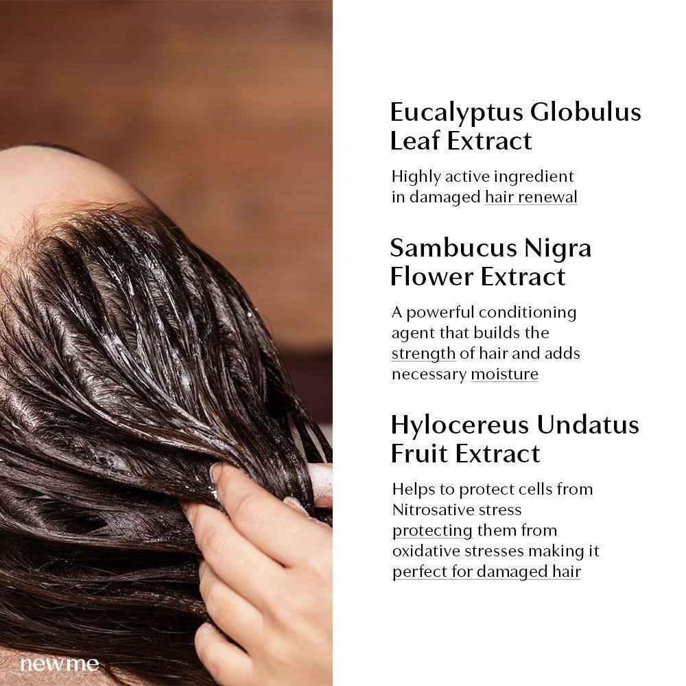 Restores dry and damaged hair
