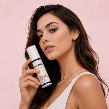 New Me PDRN Regenerating Serum Model Photo