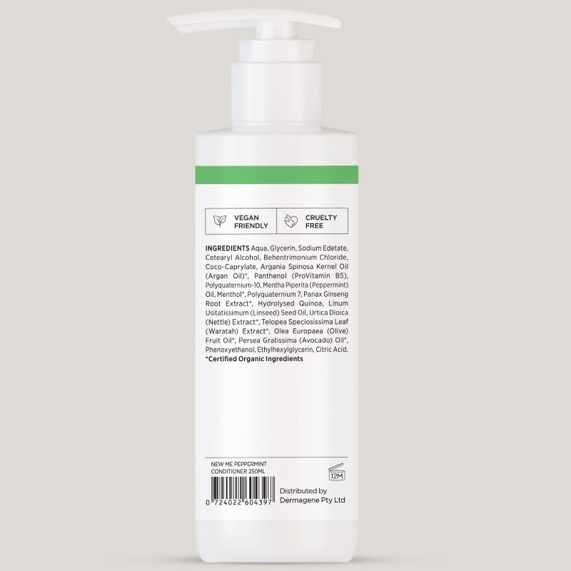 new-me-peppermint-conditioner-250ml-back-right