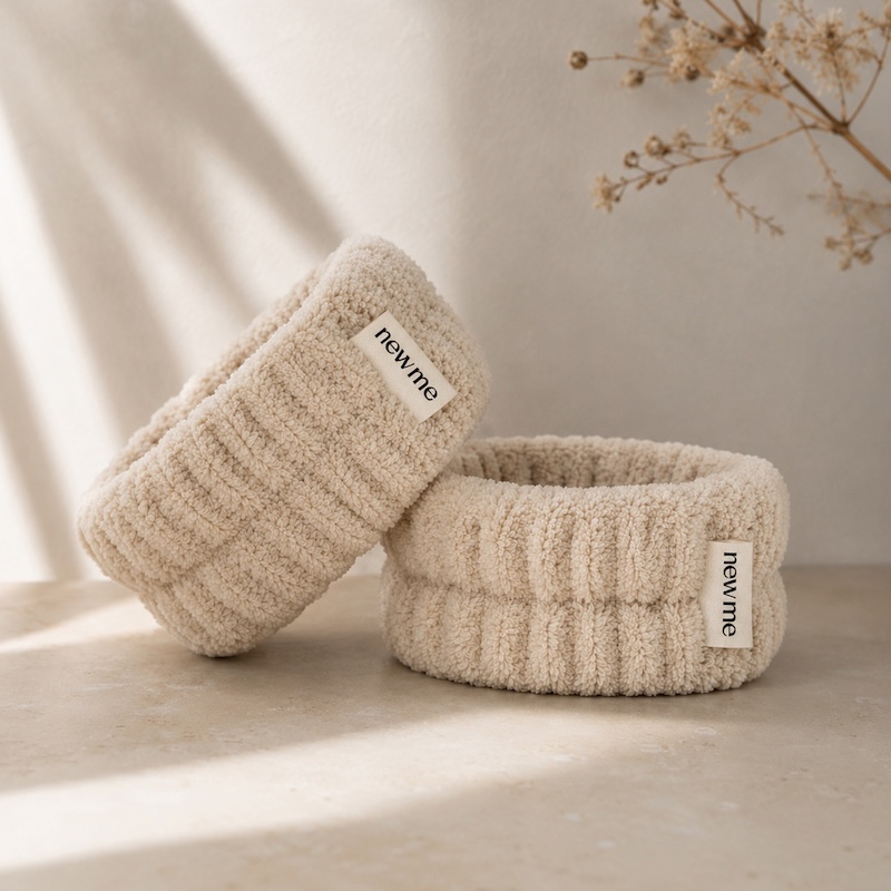 New Me Spa Wristband Set Beige