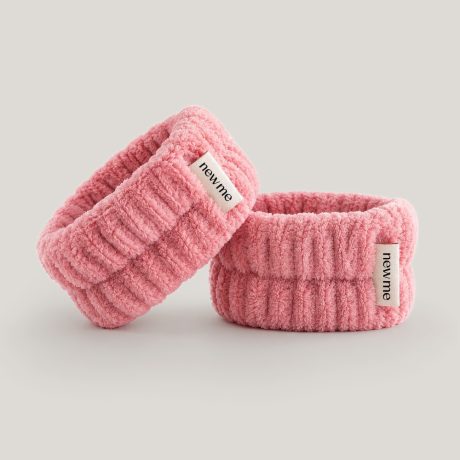 New Me Spa Wristband Set pink
